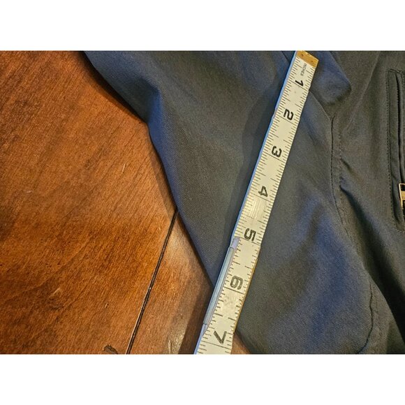 Eden Society Charcoal Utility Jacket With Hood & Button/Zipper Closure - Picture 5 of 15